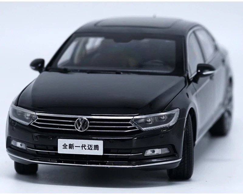 

Оригинальная Заводская Подлинная 1:18 Vw Magotan Passat черная модель автомобиля B8 2017 статические модели автомобилей из сплава