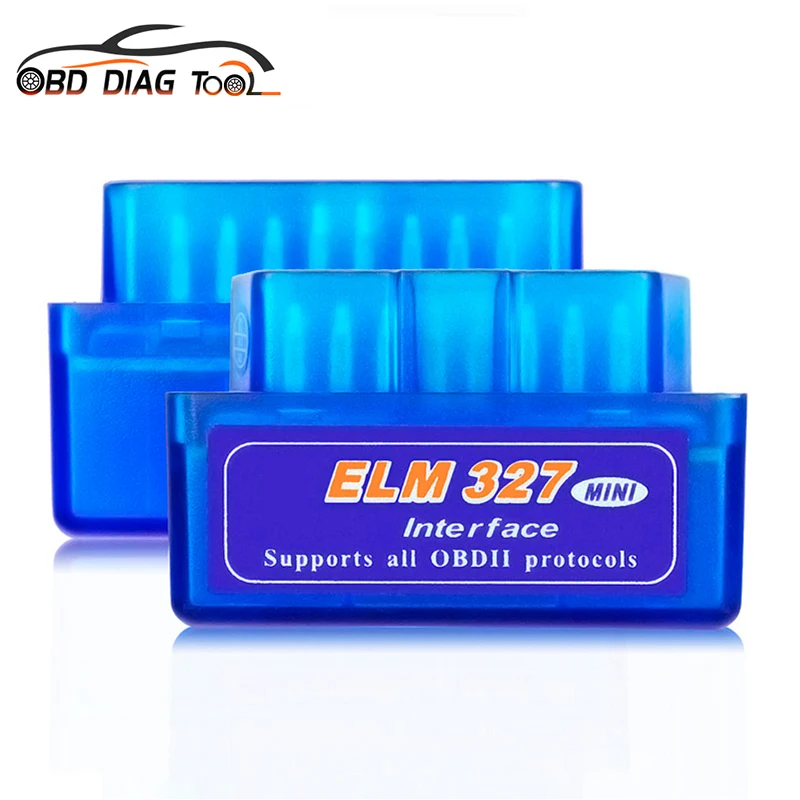 Считыватель кодов ELM327 OBDII Super ELM 327 V2.1 Bluetooth для Android Torque OBD2 автомобильный