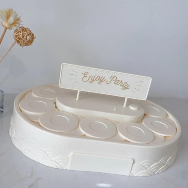

Home Dessert Machine Dessert Display Table Place Plate Rack Party Ceremony Props