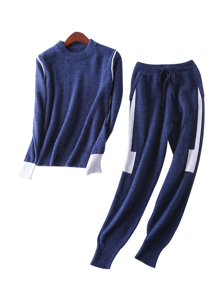 Лидер продаж 90% полный женский костюм с круглым вырезом новинка 2020 цветные