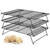 3 layers stackable cake stand biscuit bread macaron cooling rack kitchen supplies pastry and bakery accessories baking tools