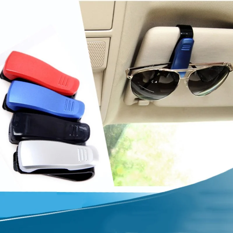 

Glasses Holders For Car Sun Visor Sunglasses Eyeglasses Mount With Ticket Card Clip