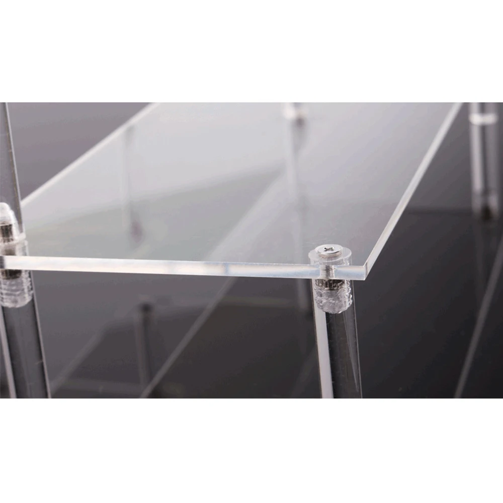 Прозрачные акриловые держатели для хранения подставка косметики стеллажи со