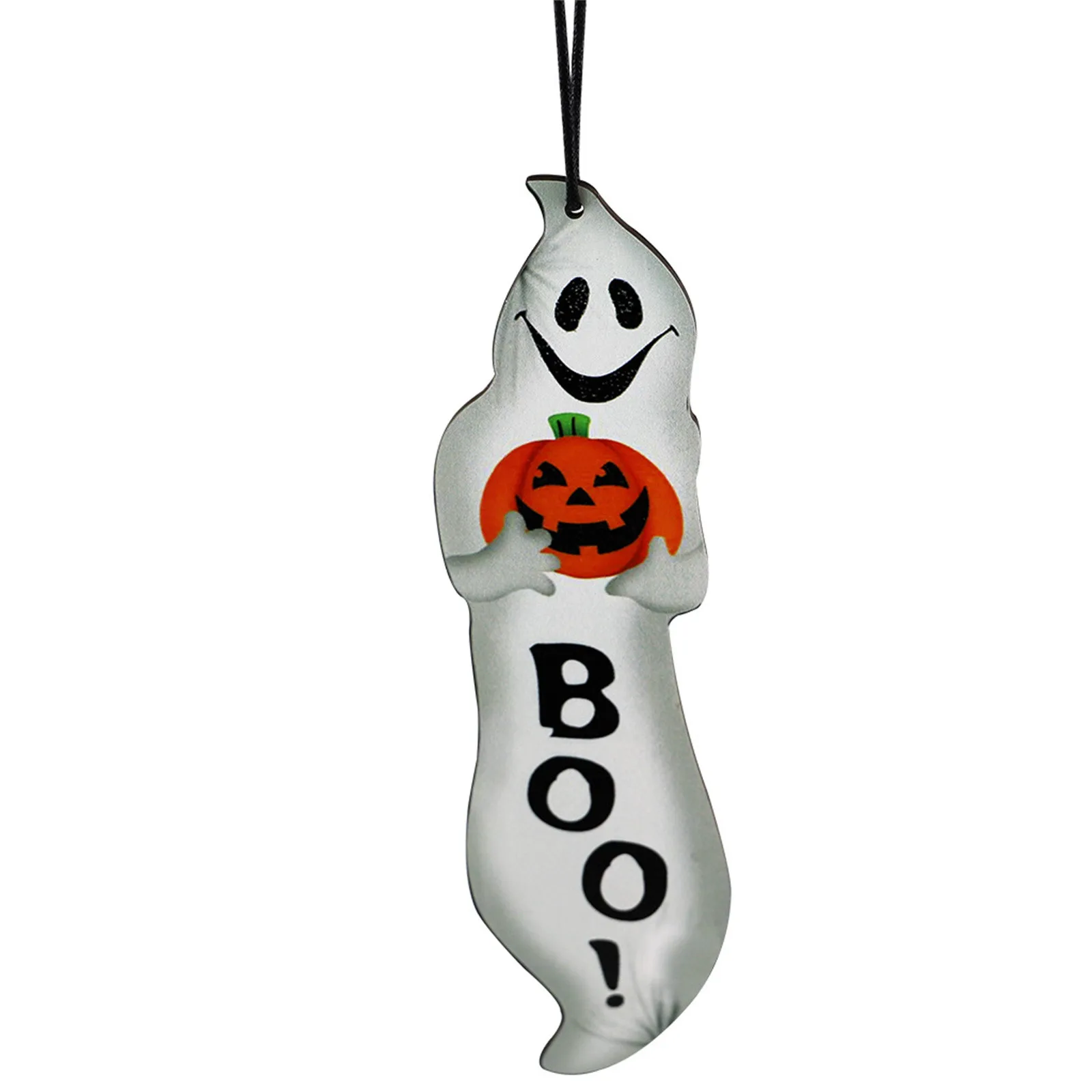 Деревянный подвесной знак на Хэллоуин в виде тыквы декор для вечеринки праздника