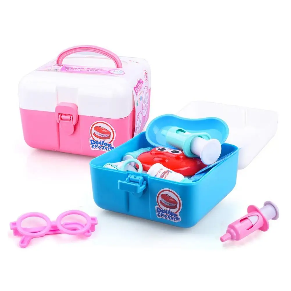 

20Pcs Kids Simulation Dentist Doctor Cosplay Game Accessory Pretend Play Toy Kit
