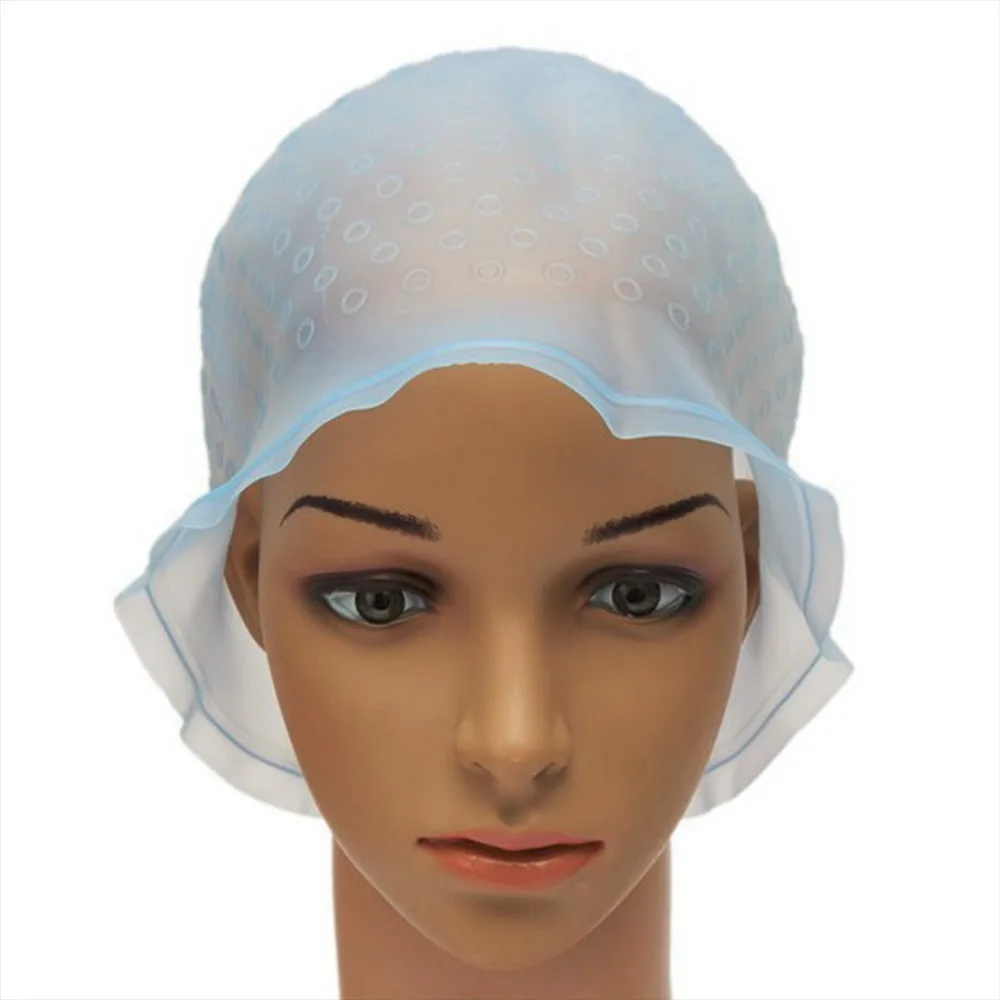 1 шт. Профессиональный многоразовый окрашивающий колпачок для красителя глазурь