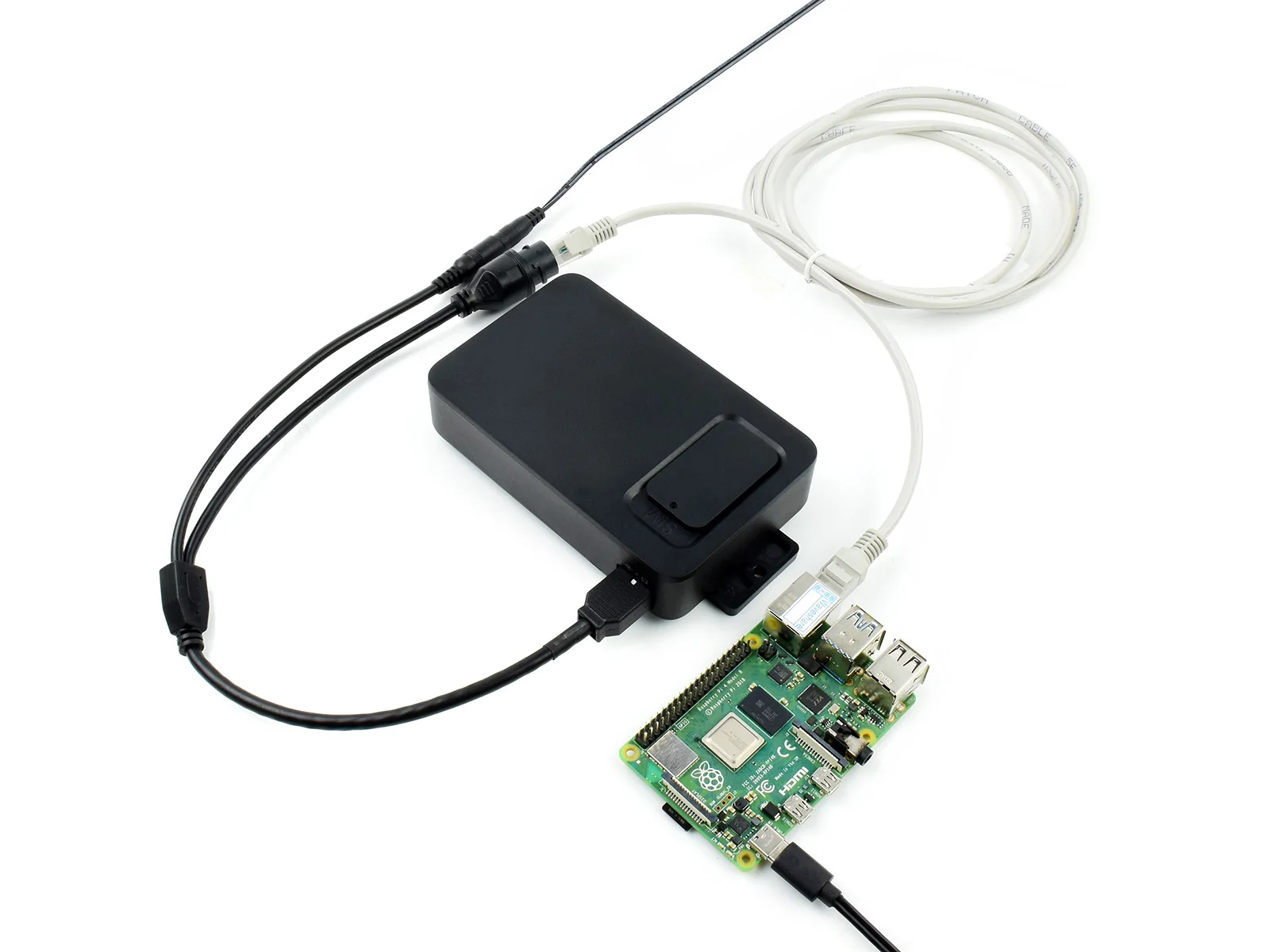 WiFi6 промышленный 5G CPE Беспроводной маршрутизатор Gigabit Ethernet / WiFi USB 3 1 Type C Snapdragon X55 на
