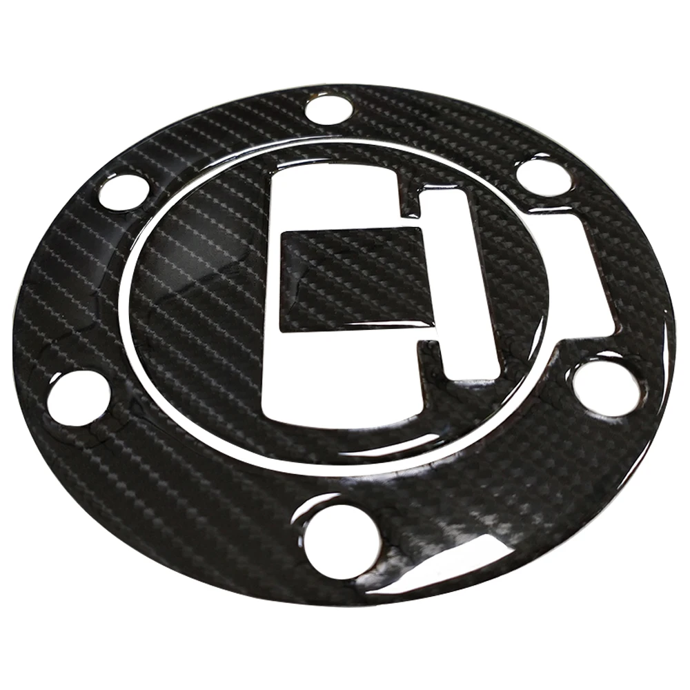 

3D Carbon Fiber Tank Gas Cap Pad Filler Cover Sticker Decals for BMW R1200GS 13-15
