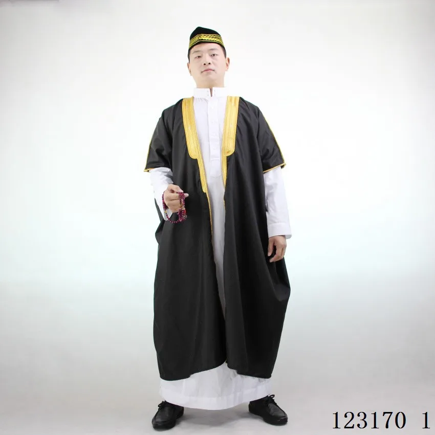 Мужская одежда jubba thobe abaya мусульманская традиционная исламская одежда Саудовская Аравия Homme Пальто платье Дубай Кафтан платье Национальный костюм