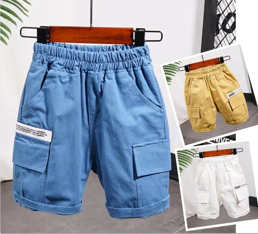 

Summer Beach Shorts Children's Boys Sports Casual Shorts kids Children's Cotton Pants Kids Baby Baby Thin Shorts Boys clothes