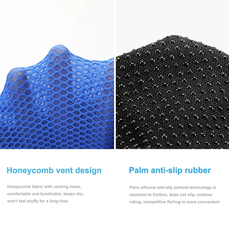 Мужские перчатки для рыбалки Нескользящие защитные спортивные эластичные