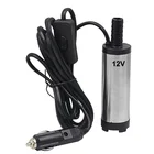 Портативный Погружной насос для перекачки дизельного топлива, воды, масла, 12 В постоянного тока, 12 лмин