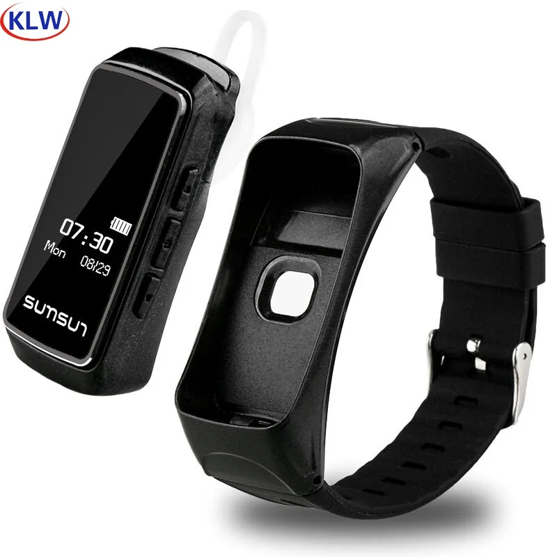 Умные браслеты KLW B7 с bluetooth мониторинг сна спортивный счетчик шагов будильник