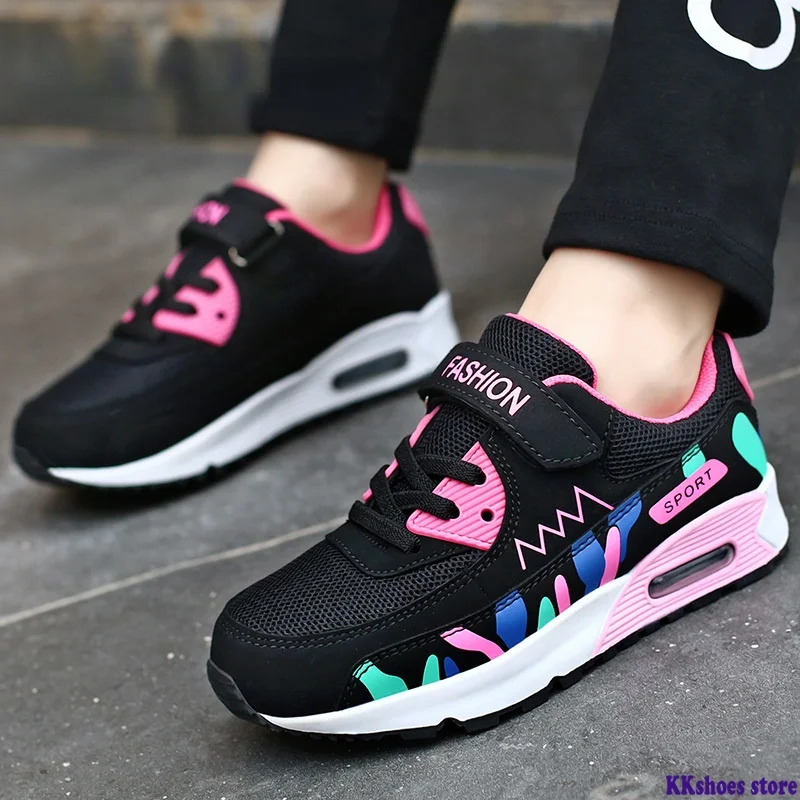 

Children Mesh Casual Shoes Girl Sneakers Kids Summer Sport Footwear Kids Shoes for Girl Light Shoes Cute Pink Flat Shoes Autumn
