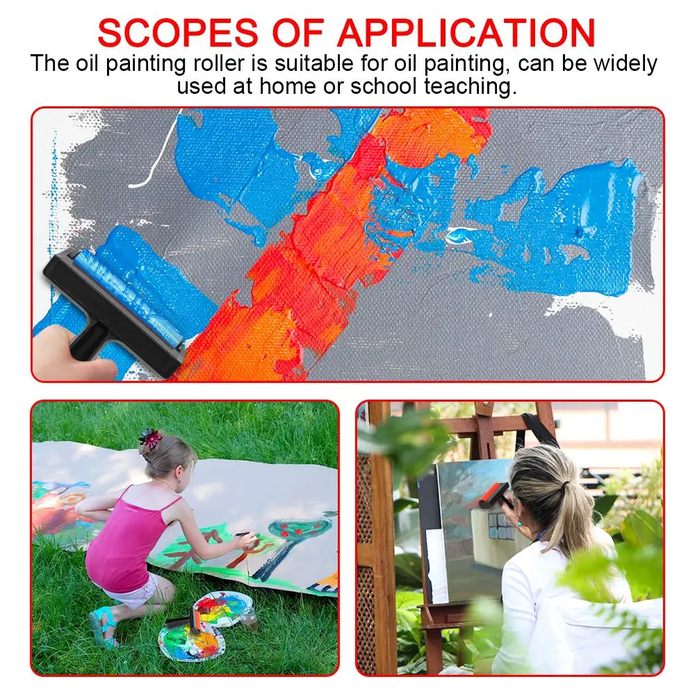 5/8 шт Многофункциональные бытовые настенные декоративные краски роликовые кисти