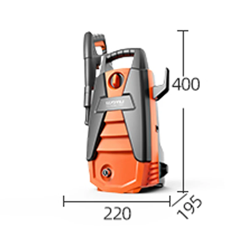 Дешево Мойка высокого давления для автомобилей, 220 В, с водяным насосом