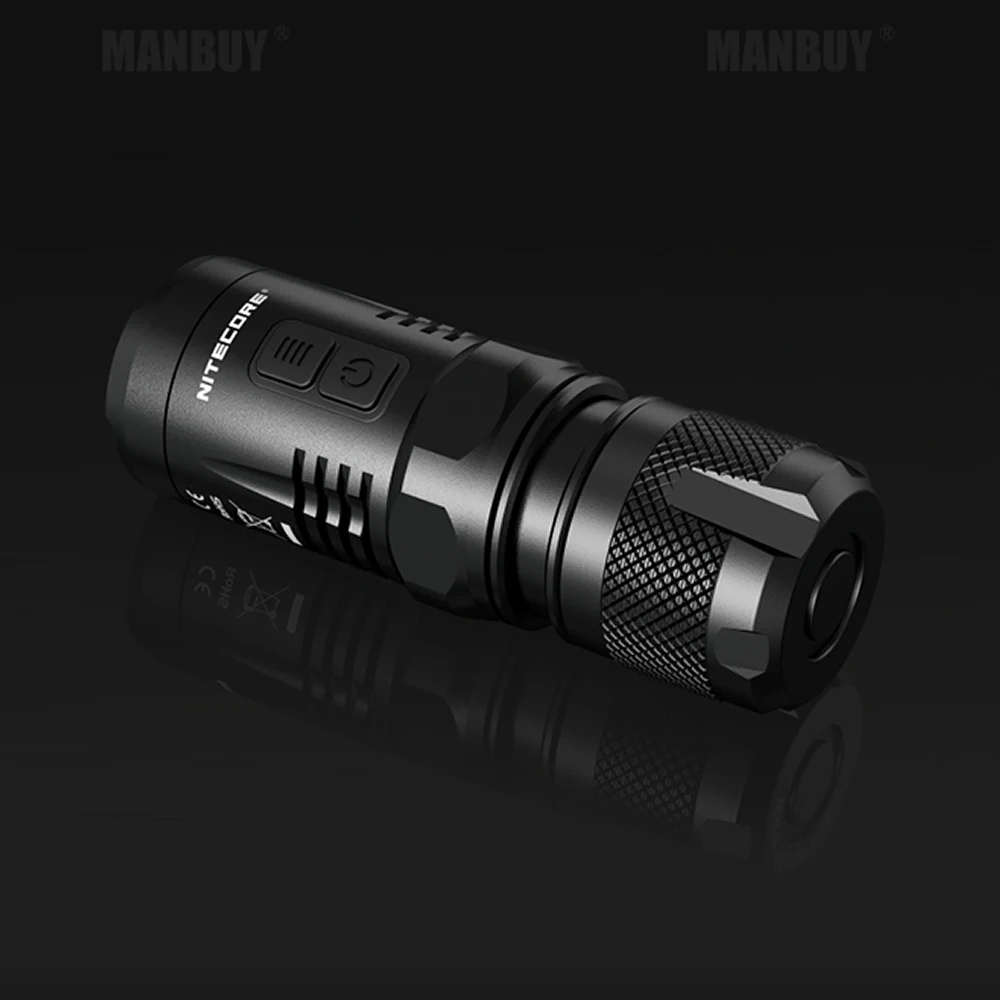 NITECORE EC11 XM L2 U2 светодиодный фонарик 900 люмен Водонепроницаемый спасательный поиск
