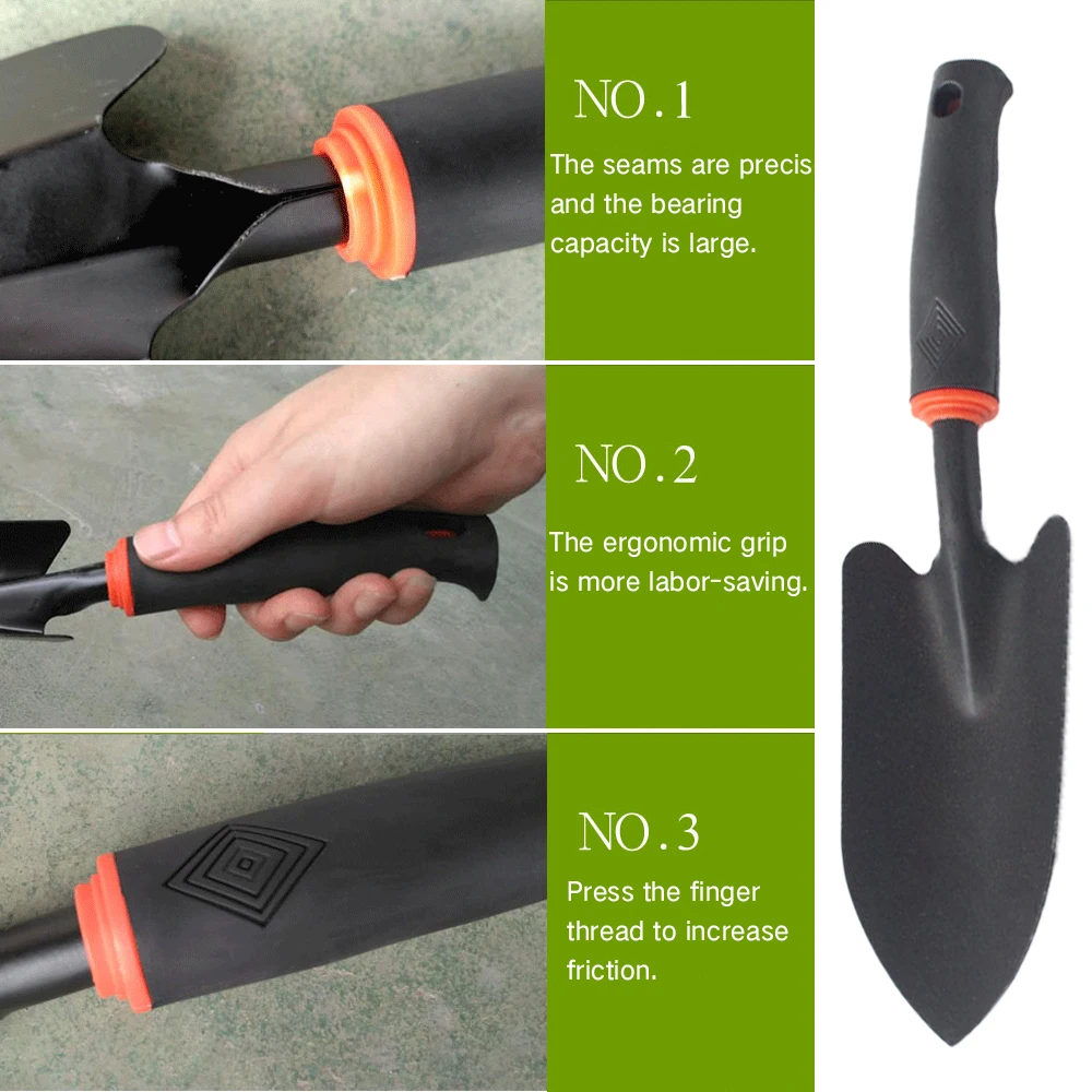 Набор садовых инструментов 8 шт. комплект из нержавеющей стали тяжелая