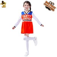 costume for girls cheerleaders dress cosplay kids school activity dress up child cheerleader costume