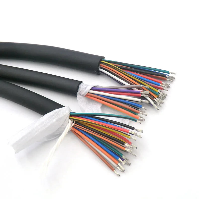 12 ядерный кабель гибкий контрольный провод 0 14 2 0.3mm ² 26awg 24awg 22awg луженая медь более