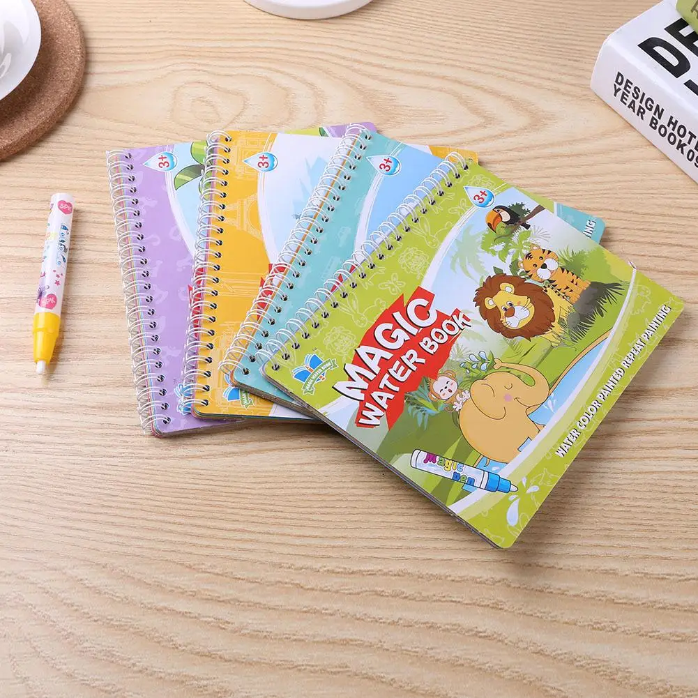 Magic Water Drawing Book Coloring Doodle Pen Painting Board For Kids Toys Birthday Gift | Игрушки и хобби