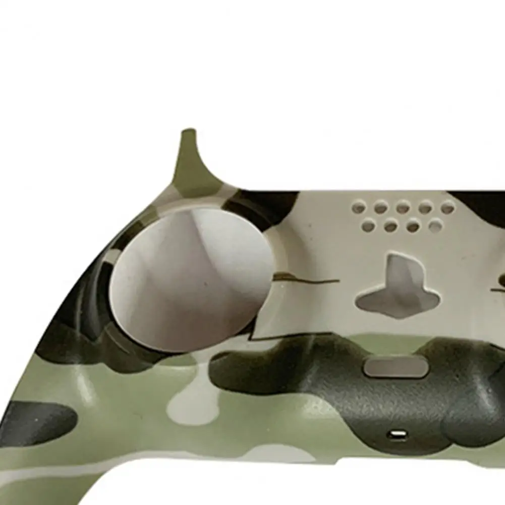 

Camouflage Dustproof Gamepad Decorative Strip Game Controller Handle Shell Cover Replacement for PS5 Games Accessories