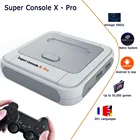 Супер консоль Kinhank X Pro, видеоигровые консоли с 50 + эмуляторами для PSPPlaystation S905X, ТВ-приставки, 50000 ретро-игр