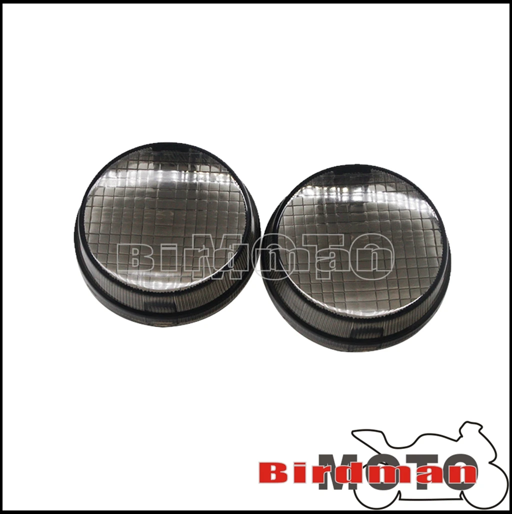 Cruisers Front&ampRear 2.75" Turn Signal Cover Replaceable Lens for Kawasaki Vulcan 1600 Classic Noma Honda Shadow Aero Stateline |