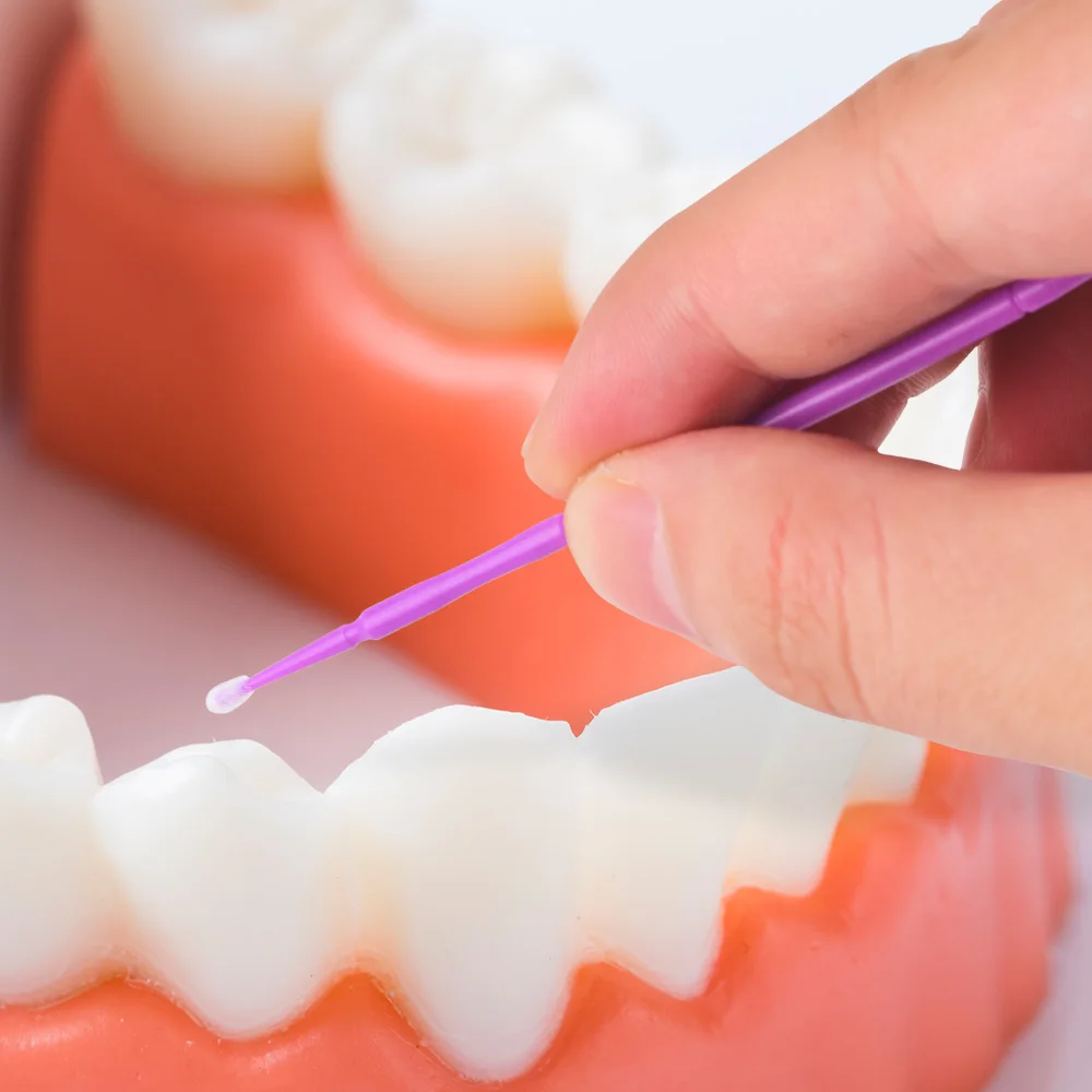 Щёточки для наращивания ресниц MicroBrush одноразовые щёточки щётки коррекции Micro Brush