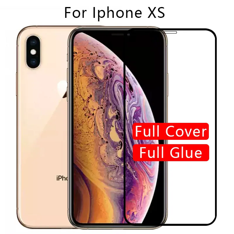 Защитное стекло для iphone xs защита экрана закаленное i phone x s sx iphonexs защитная пленка 5