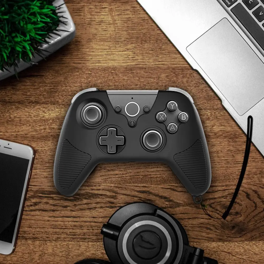 

Silicone Protective Case For Luna Controller, Dustproof Shockproof Anti-slip Ultra-thin Game Handle Gamepad Cover With Lanyard