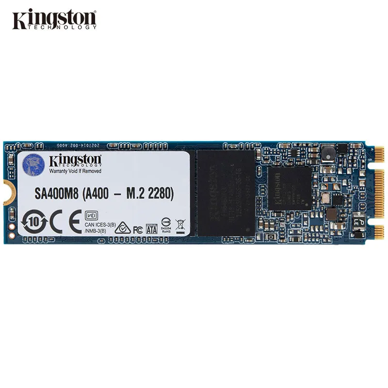 Kingston A400 SSD Внутренний твердотельный накопитель M.2 2280 120 ГБ 240 жесткий диск HDD HD для