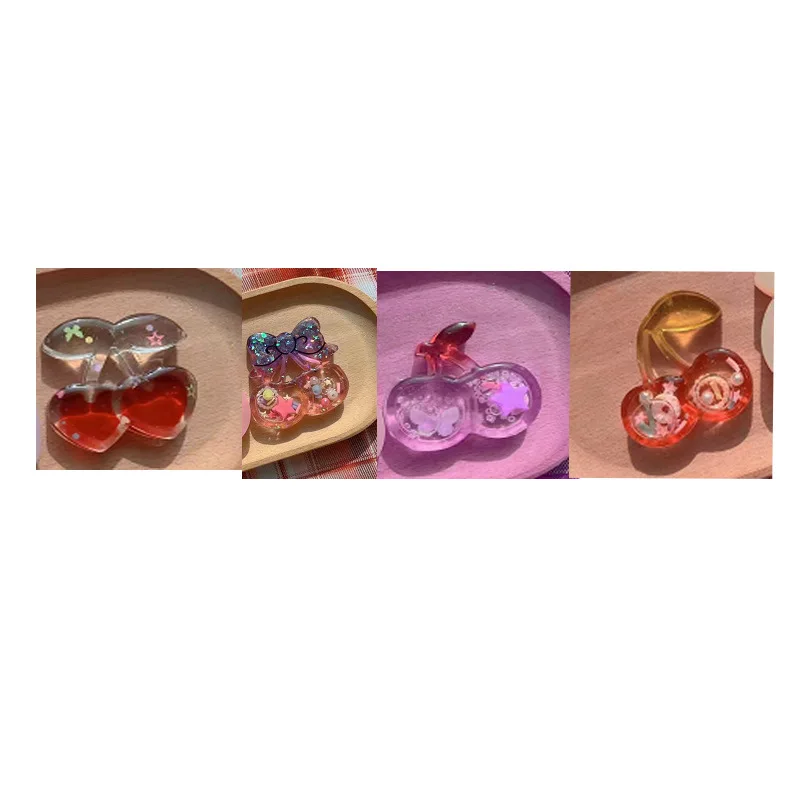 DIY Cherry Shaker Mold Epoxy Resin Silicone Jewelry Molds Tools Accessories | Украшения и аксессуары