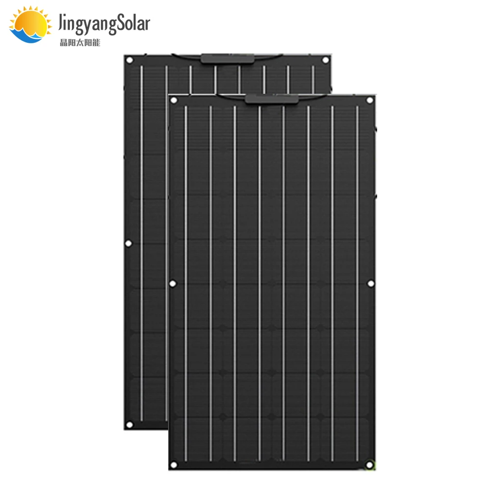 JingyangSolar солнечная панель 100 Вт 400 гибкая моно высокой мощности портативная для