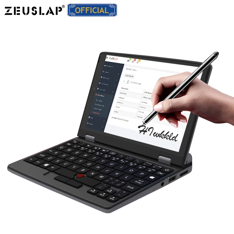 Фото ZEUSLAP 7 дюймовый карманный ноутбук Micro PC 8G RAM HDMI совместимый с сенсорным экраном ZEUSLAP 7 дюймовый карманный ноутбук Micro PC 8G RAM HDMI совместимый с сенсорным экраном