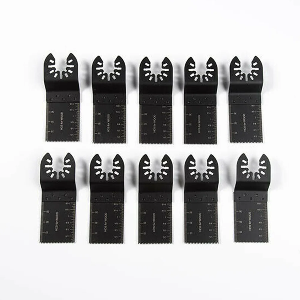 

Equipment Oscillating Multi-tool 10Pcs Metalworking Carbon Steel Cutter DIY