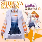 Горячее аниме LoveLive! Суперзвезда! Новая команда Liella милые маскарадные костюмы SJ форма активных женщин вечерние Одежда для ролевых игр S-XL
