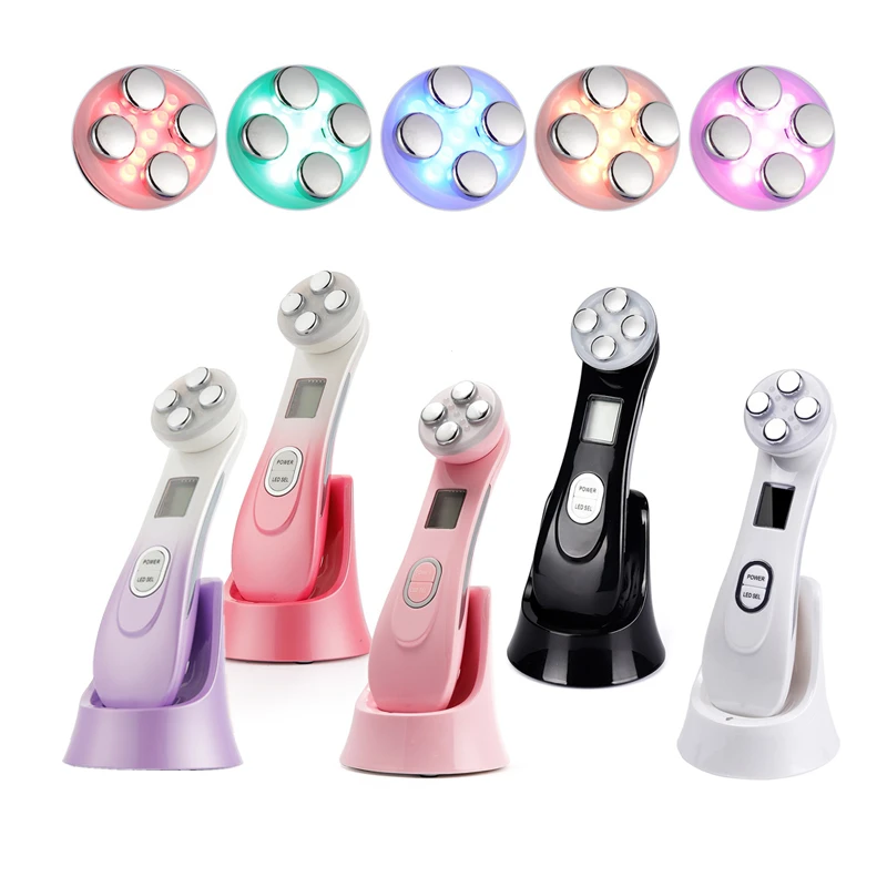 

RF Electroporation Beauty Apparatus Phototherapy Rejuvenation Face Beauty Machine LED Lifting Wrinkles Removal Tightening