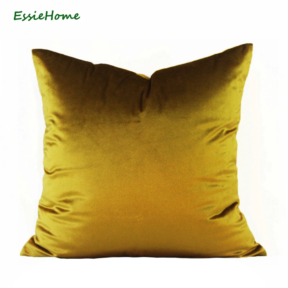 Чехол для подушки ESSIE HOME из сатина и шелка бархатный чехол полиэстера гостиной