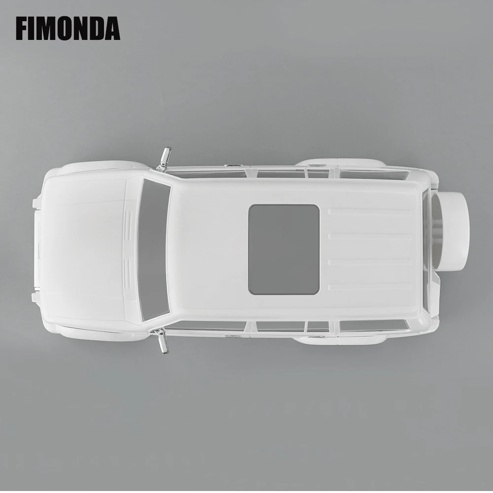1/10 RC PAJERO V33/V43 полный жесткий пластиковый комплект кузова 313 мм Колесная база для радиоуправляемого гусеничного осевого SCX10 II 90046 Redcat GEN 8 Scout II