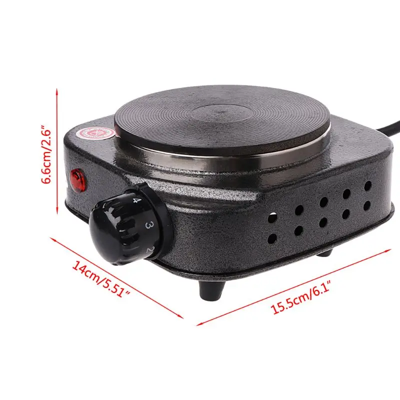 

MEXI Mini EU Plug Electric Stove Coffee Heater Plate 500W Multifunctional Home Appliance Kit
