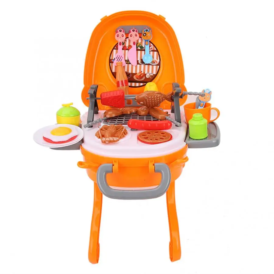 Набор детских кухонных игрушек игрушечный домик с имитацией гриля барбекю