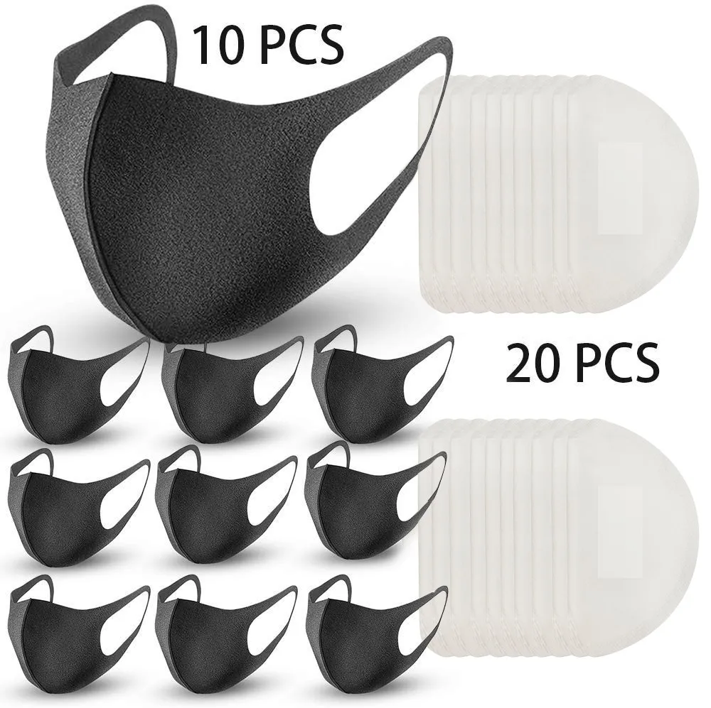 Высококачественная обновленная маска для рта взрослых 5 упаковок маски лица 10