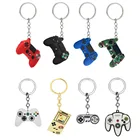 Мужской простой брелок для видеоигр, парный джойстик, машинный брелок, брелок для бойфренда, брелок для ключей, подарок, оптовая продажа