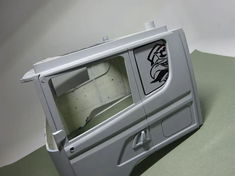 Декоративная металлическая наклейка для заднего стекла 1/14 Tamiya RC грузовик прицеп