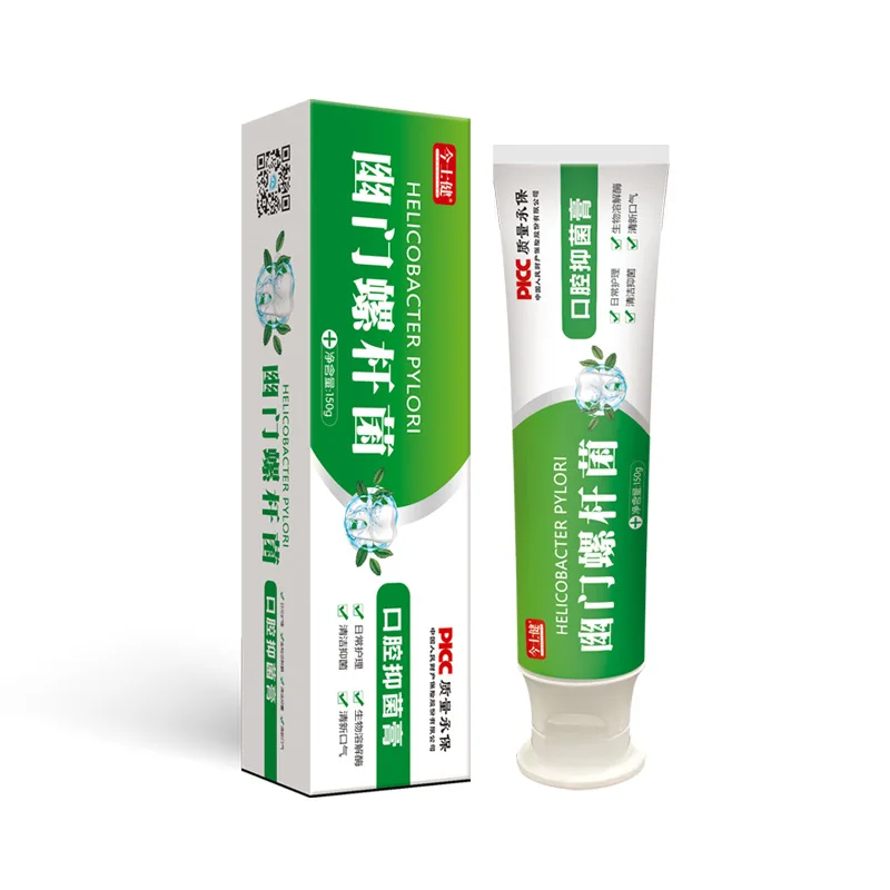 

Helicobacter pylori toothpaste oral antibacterial cream non-therapeutic medicine hp Helicobacter spiral halitosis
