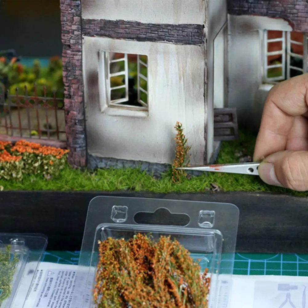 

1Pc Shrubs DIY Miniature Landscape Material Military Model Cluster Construction Terrain Sand Table Scene Material Simulation