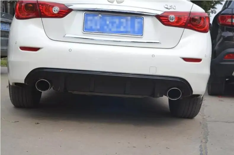 Для Q50 ABS задний бампер диффузор защитные бамперы для 2015 2018 Infiniti Комплект кузова
