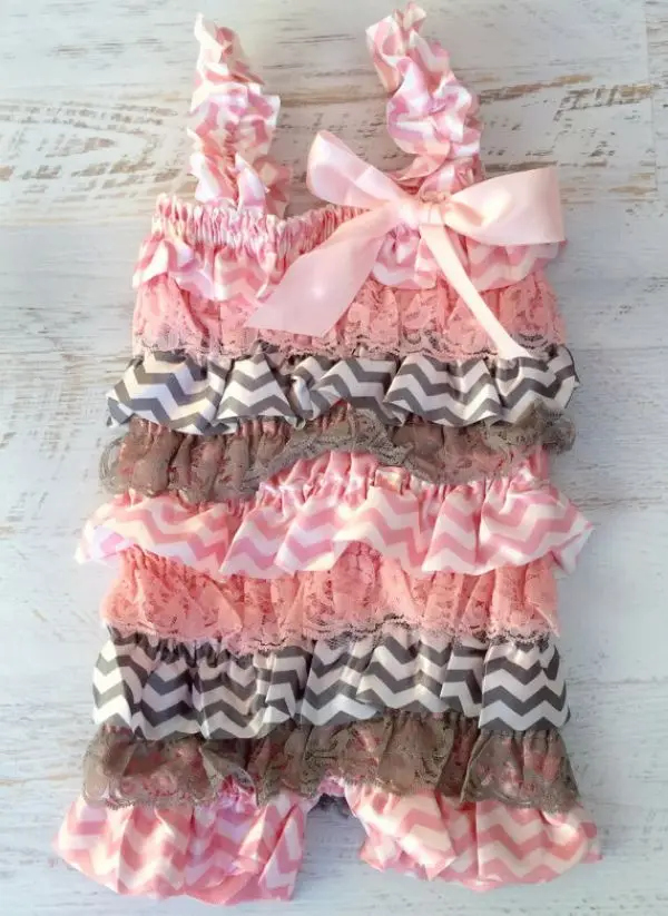 Шикарный Потертый светильник для девочек Розовый атласный кружевной комбинезон