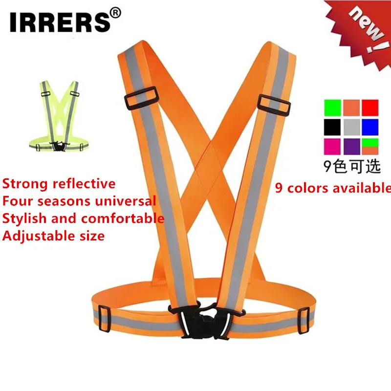 Велосипед обеспечивающие безопасность Светоотражающие жилет безопасности для